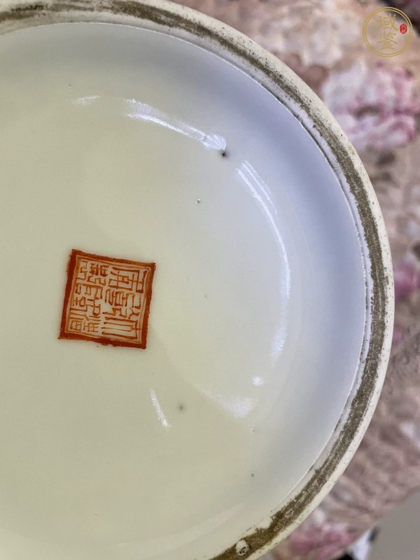 古玩陶瓷粉彩瓶真品鑒賞圖