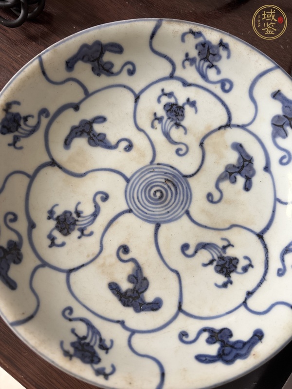 古玩青花盤(pán)真品鑒賞圖