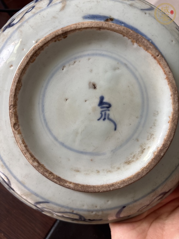 古玩陶瓷青花盤(pán)真品鑒賞圖