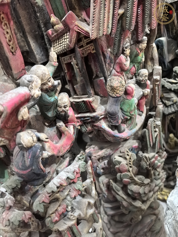 古玩雜項木雕真品鑒賞圖