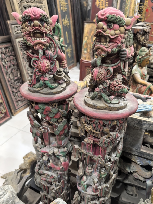 古玩木雕真品鑒賞圖
