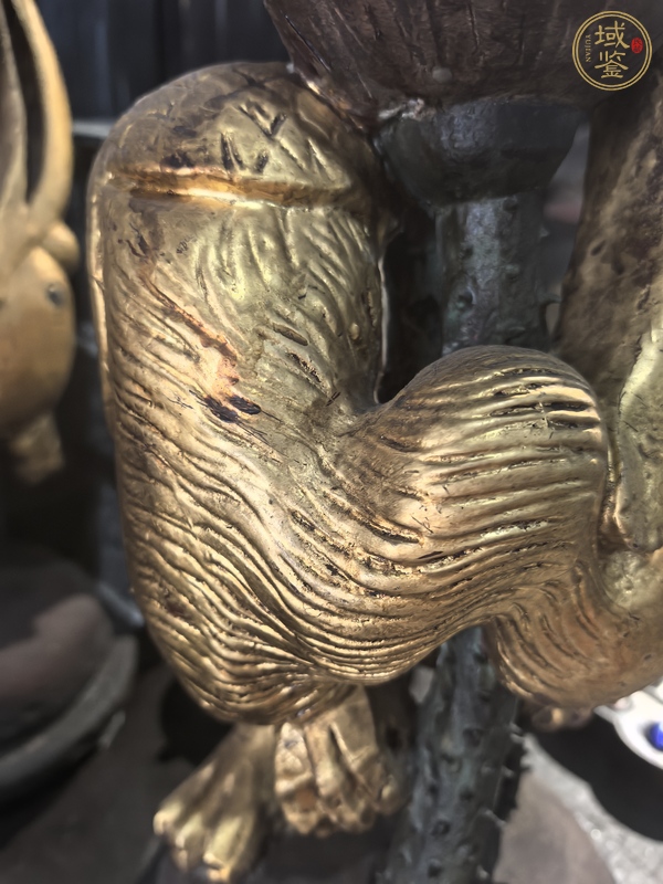 古玩雜項蓮花燭臺真品鑒賞圖
