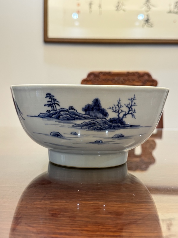 古玩陶瓷人物紋青花碗拍賣，當(dāng)前價格6888元