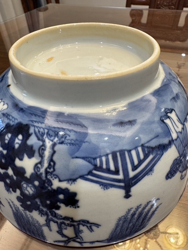 古玩陶瓷人物紋青花碗拍賣，當(dāng)前價格6888元
