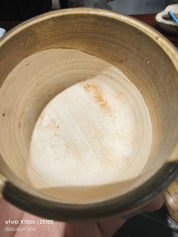古玩陶瓷褐釉香爐拍賣，當前價格2680元