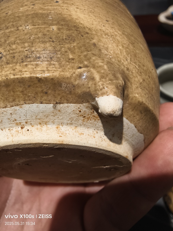 古玩陶瓷褐釉香爐拍賣，當前價格2680元