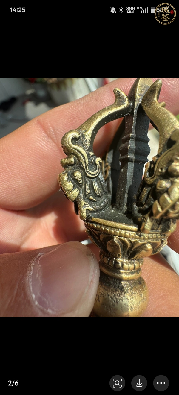 古玩金剛杵真品鑒賞圖