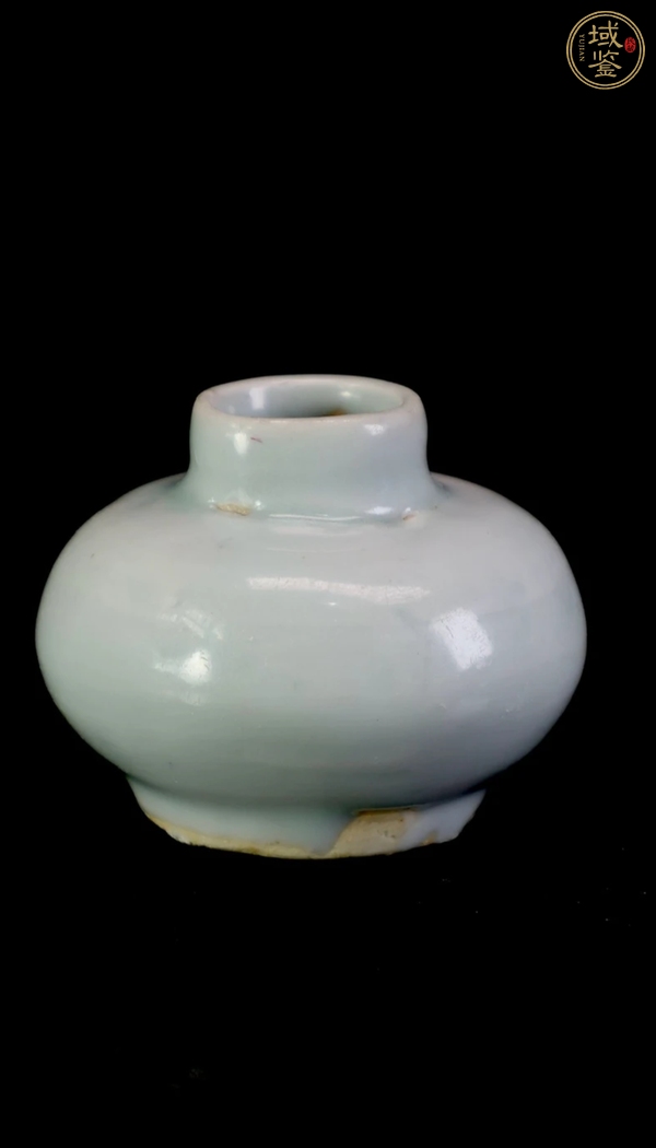 古玩陶瓷甜白釉小罐真品鑒賞圖