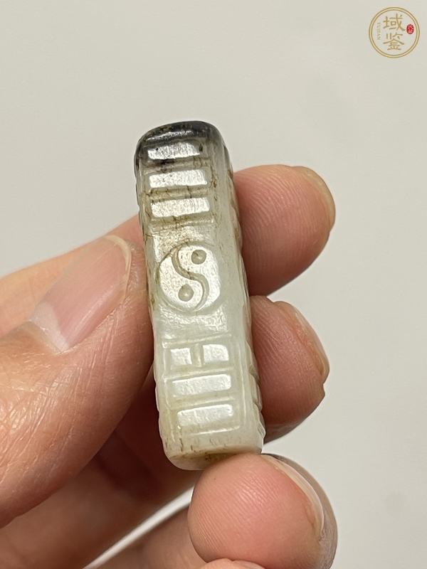 古玩玉器仿古玉勒子真品鑒賞圖