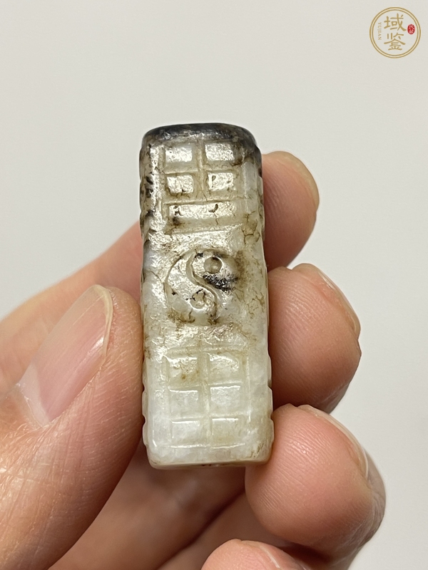 古玩玉器仿古玉勒子真品鑒賞圖