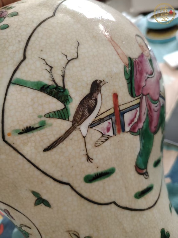 古玩陶瓷將軍罐真品鑒賞圖