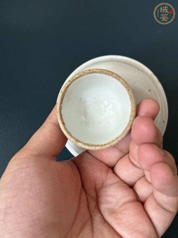 古玩陶瓷百花不落地粉彩高足盤真品鑒賞圖