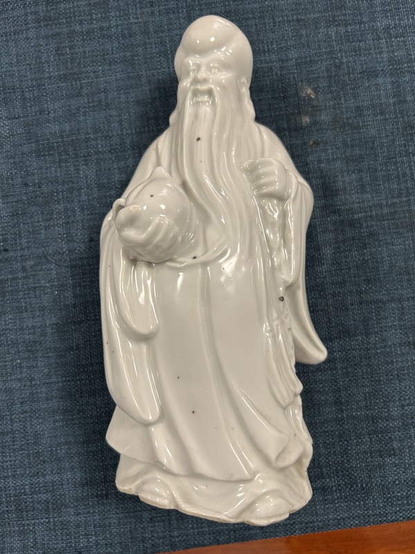 古玩陶瓷三星高照?qǐng)D塑像拍賣，當(dāng)前價(jià)格2000元