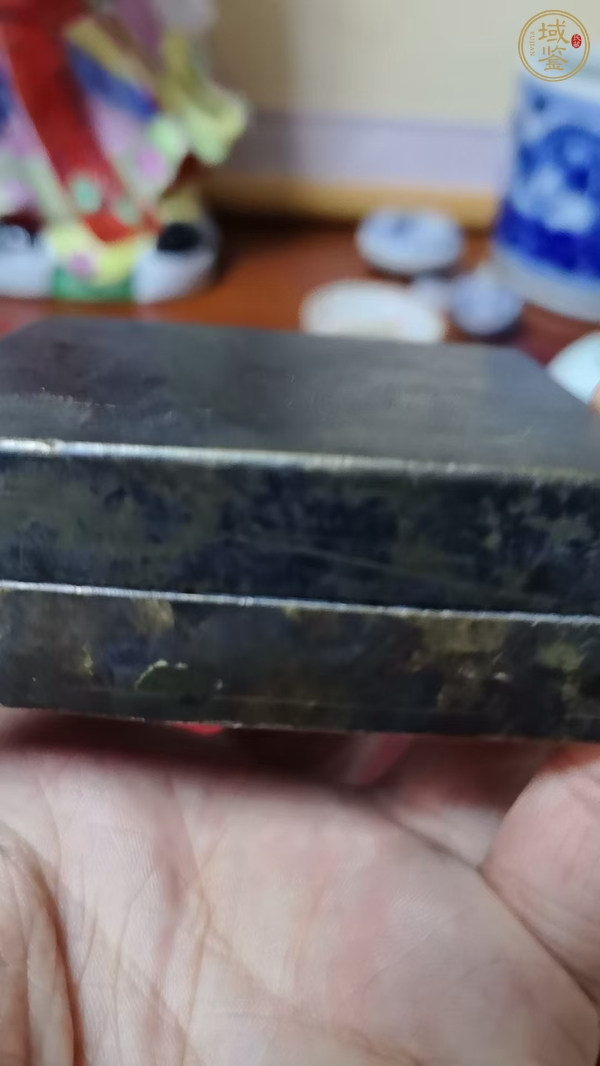 古玩銅墨盒真品鑒賞圖