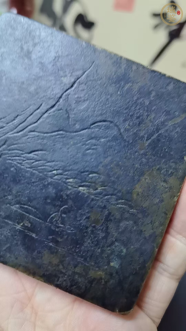 古玩銅器銅墨盒真品鑒賞圖