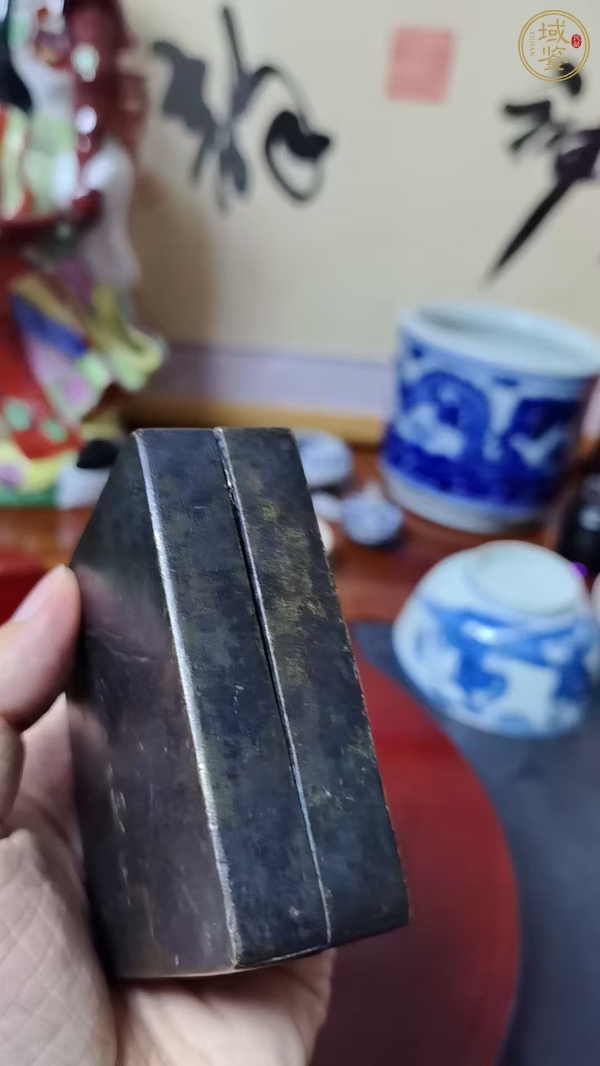 古玩銅器銅墨盒真品鑒賞圖