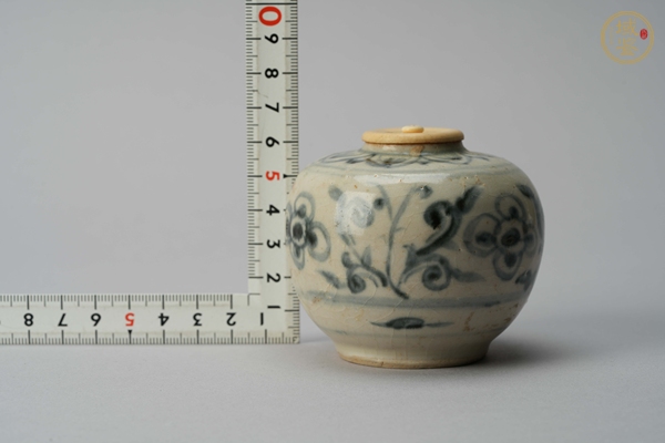 古玩陶瓷青花水盂真品鑒賞圖