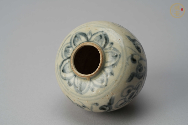 古玩陶瓷青花水盂真品鑒賞圖