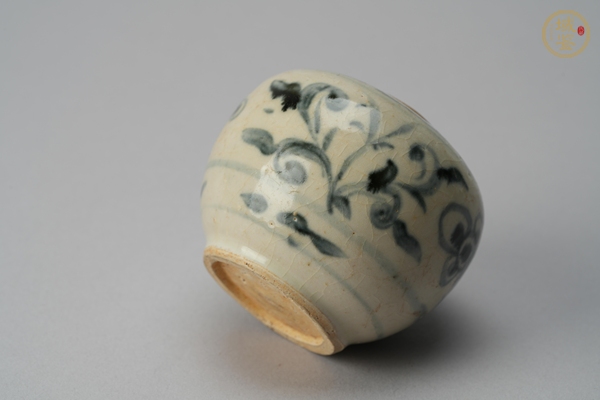 古玩陶瓷青花水盂真品鑒賞圖