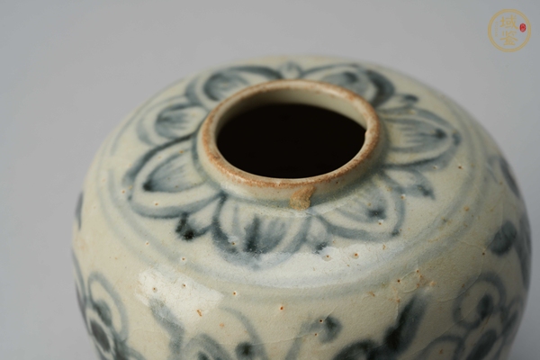 古玩陶瓷青花水盂真品鑒賞圖