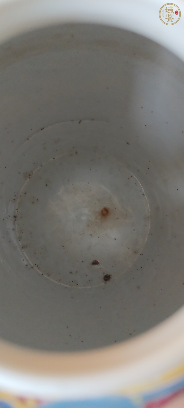 古玩陶瓷粉彩博古圖罐真品鑒賞圖
