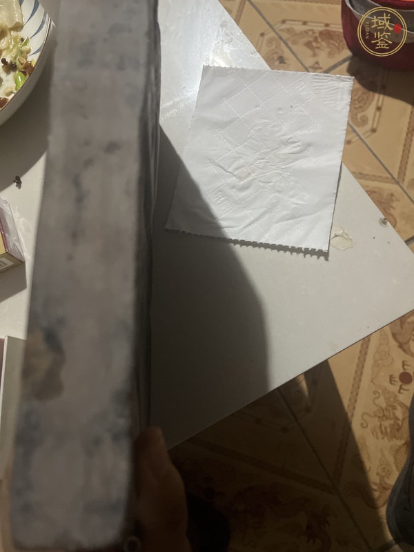 古玩雜項龍紋硯真品鑒賞圖
