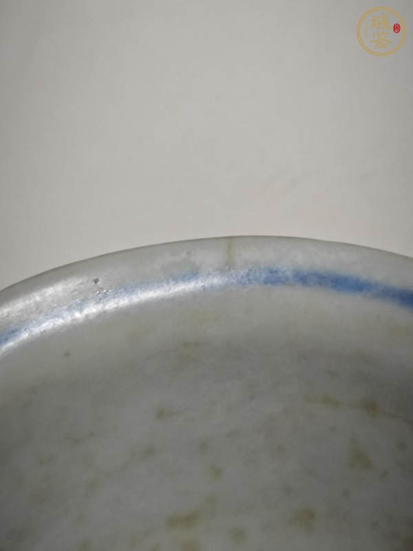 古玩陶瓷青花花卉紋碗真品鑒賞圖