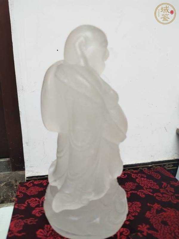 古玩玉器琉璃佛真品鑒賞圖