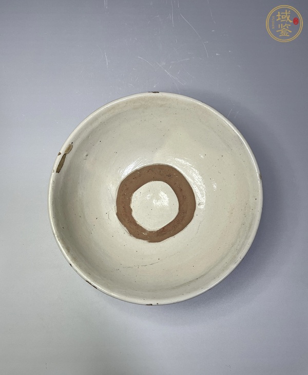 古玩陶瓷堯頭窯白釉大碗真品鑒賞圖