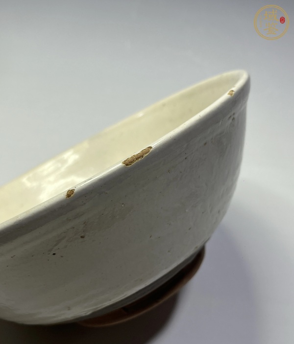古玩陶瓷堯頭窯白釉大碗真品鑒賞圖