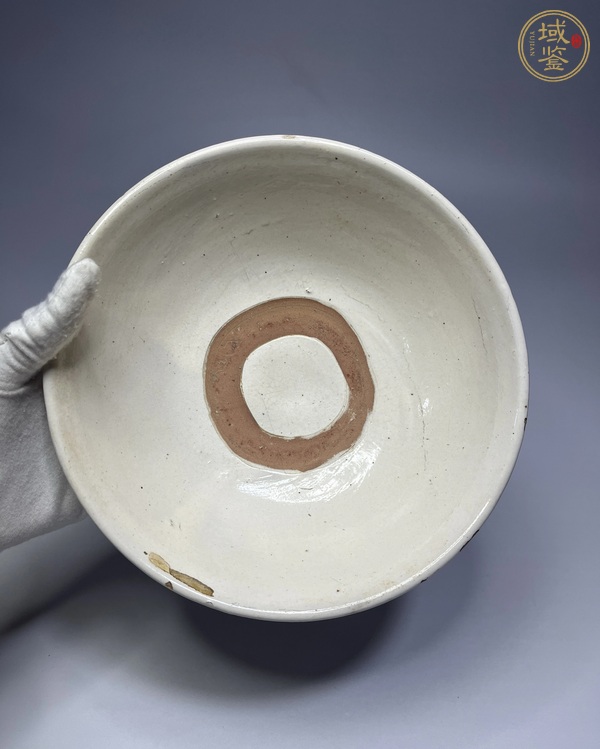 古玩陶瓷堯頭窯白釉大碗真品鑒賞圖