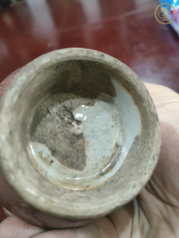 古玩陶瓷豇豆紅釉螭龍瓶真品鑒賞圖