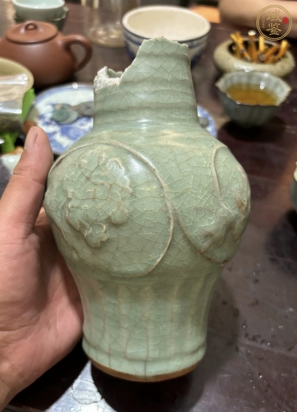古玩陶瓷瓶真品鑒賞圖