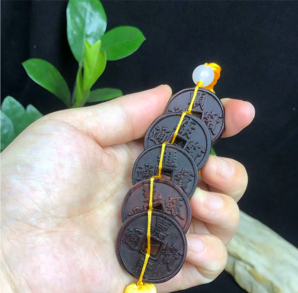 古玩雜項(xiàng)紫檀文玩掛件拍賣(mài)，當(dāng)前價(jià)格950元