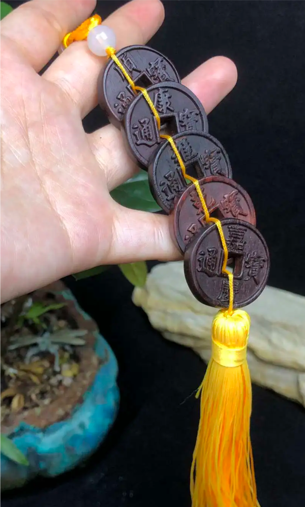 古玩雜項(xiàng)紫檀文玩掛件拍賣(mài)，當(dāng)前價(jià)格950元