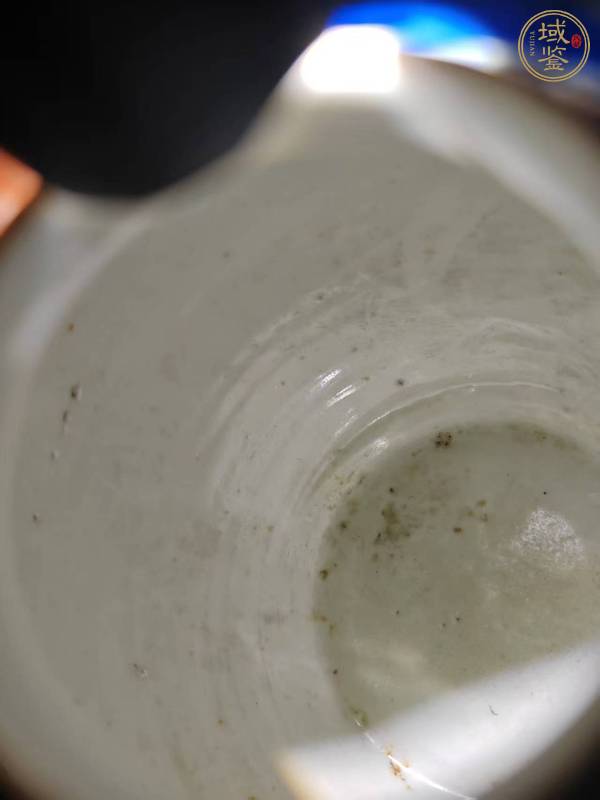 古玩陶瓷青花留白冰梅紋罐真品鑒賞圖