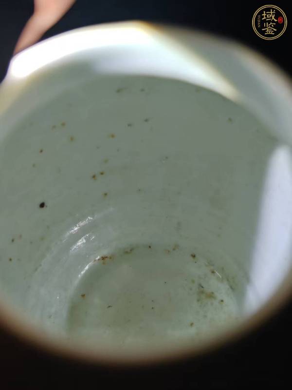古玩陶瓷青花留白冰梅紋罐真品鑒賞圖