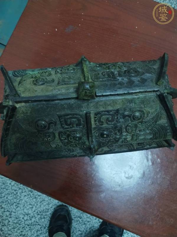古玩銅器青銅彝真品鑒賞圖