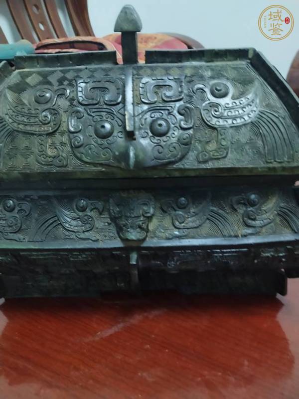 古玩銅器青銅彝真品鑒賞圖