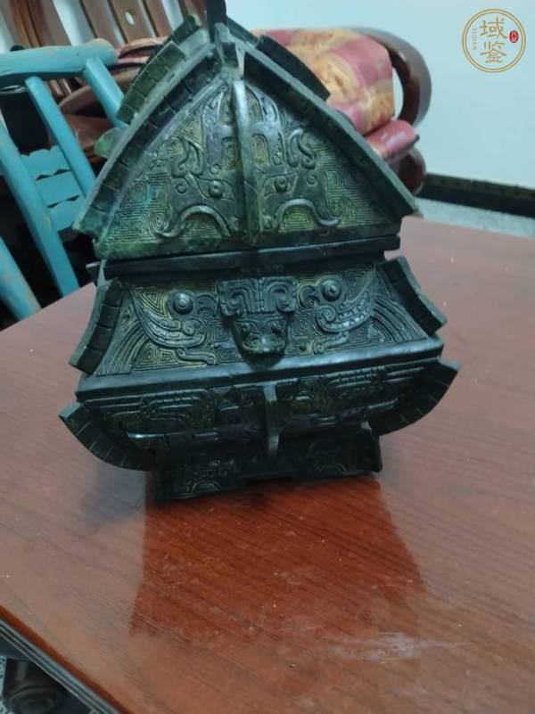 古玩銅器青銅彝真品鑒賞圖