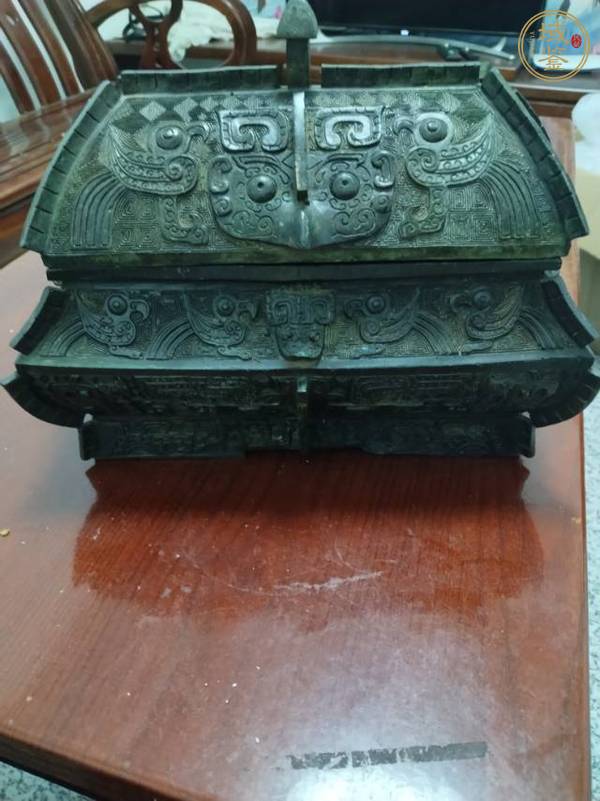古玩銅器青銅彝真品鑒賞圖