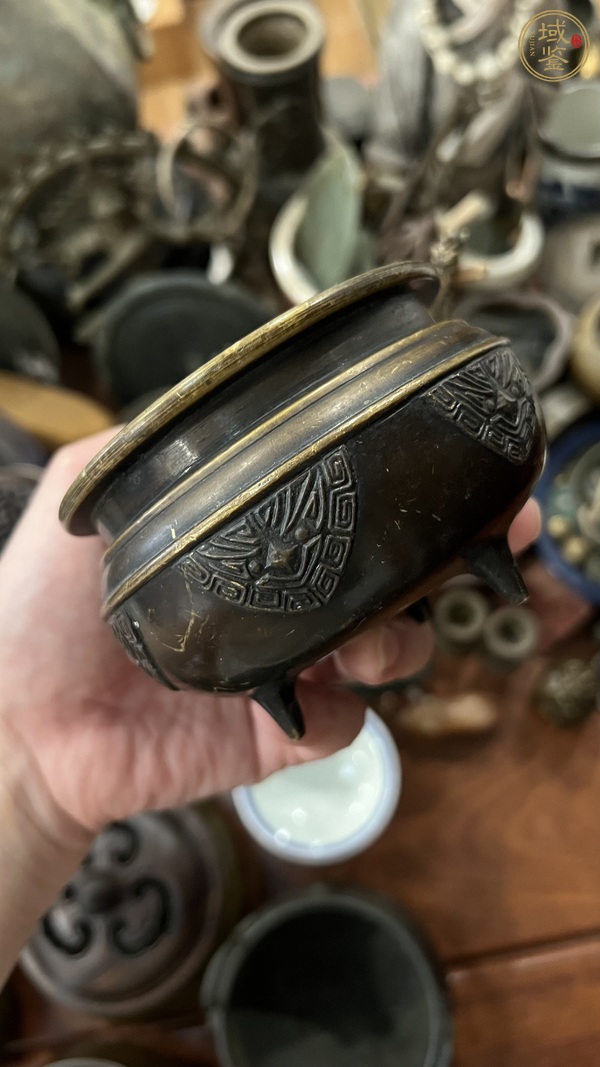 古玩雜項(xiàng)銅香爐真品鑒賞圖