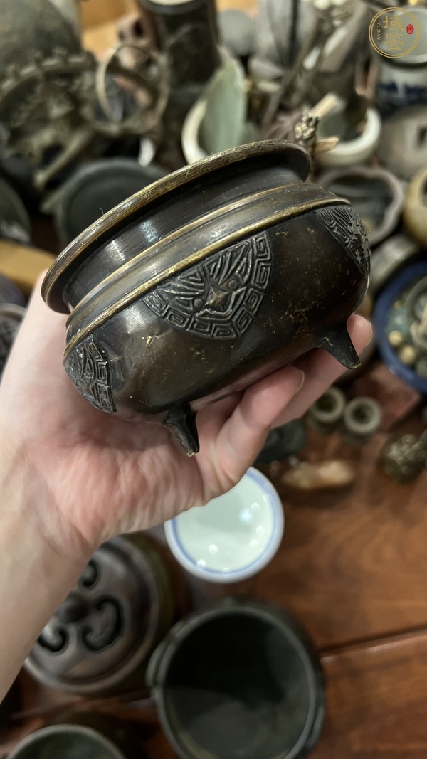 古玩雜項(xiàng)銅香爐真品鑒賞圖