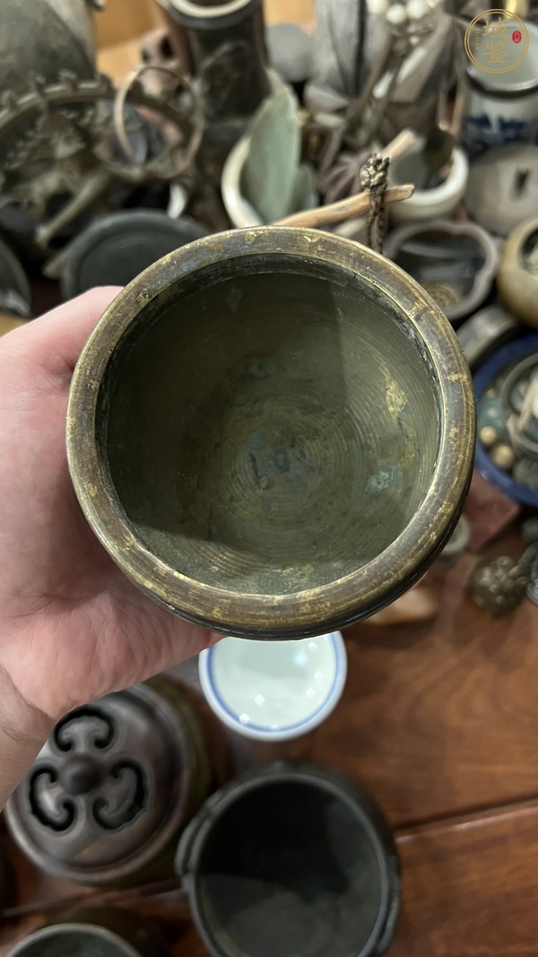 古玩雜項(xiàng)銅香爐真品鑒賞圖