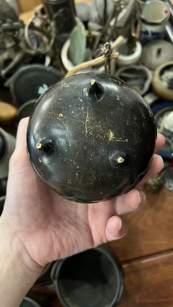 古玩雜項(xiàng)銅香爐真品鑒賞圖