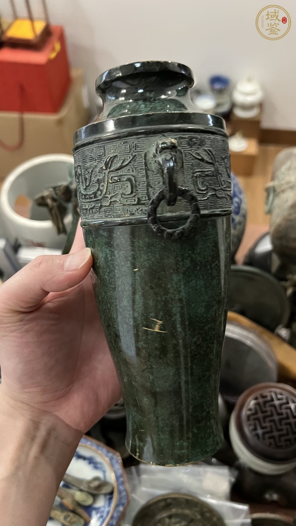 古玩雜項(xiàng)銅瓶真品鑒賞圖