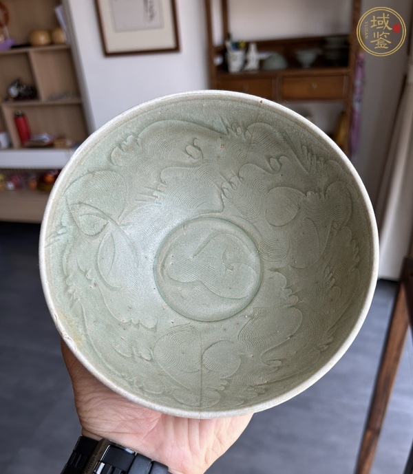古玩陶瓷金村窯刻花大碗真品鑒賞圖