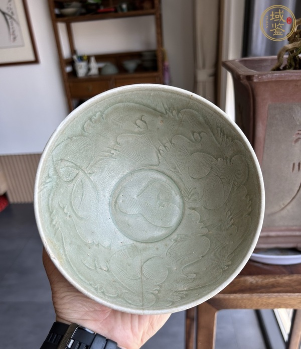 古玩陶瓷金村窯刻花大碗真品鑒賞圖