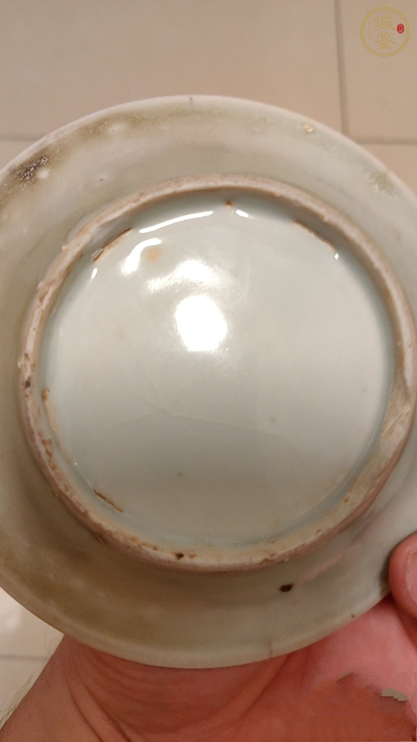 古玩青花盤真品鑒賞圖