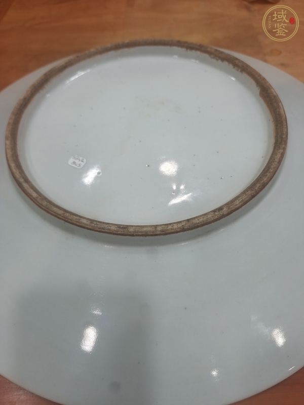 古玩陶瓷清晚期 廣彩英雄獨(dú)立大盤真品鑒賞圖